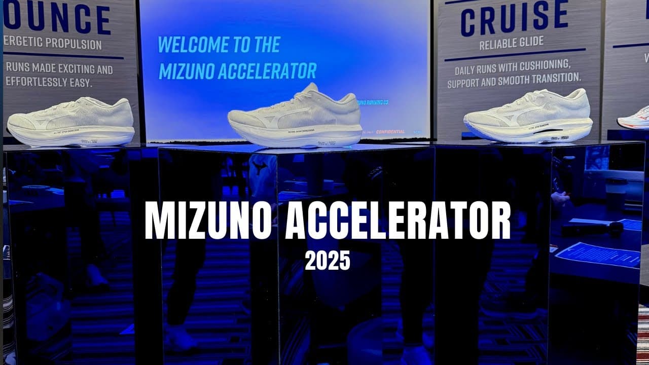 Mizuno Accelerator | Sneak peaks at upcoming running shoe innovation for 2026-2027