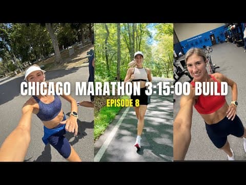 Chicago Marathon 3:15:00 Build | Episode 8 | Full Week of Training & Insights